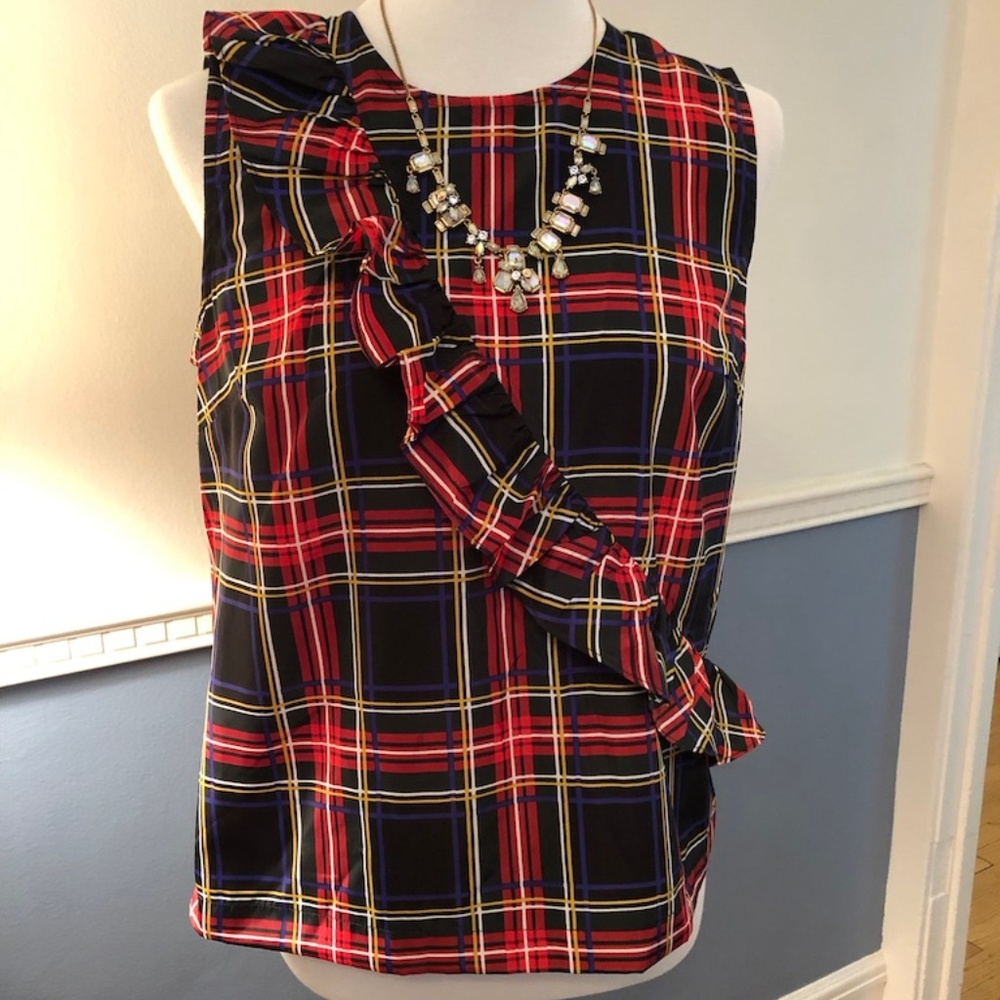 EUC - J Crew Sleeveless Blouse size 6P